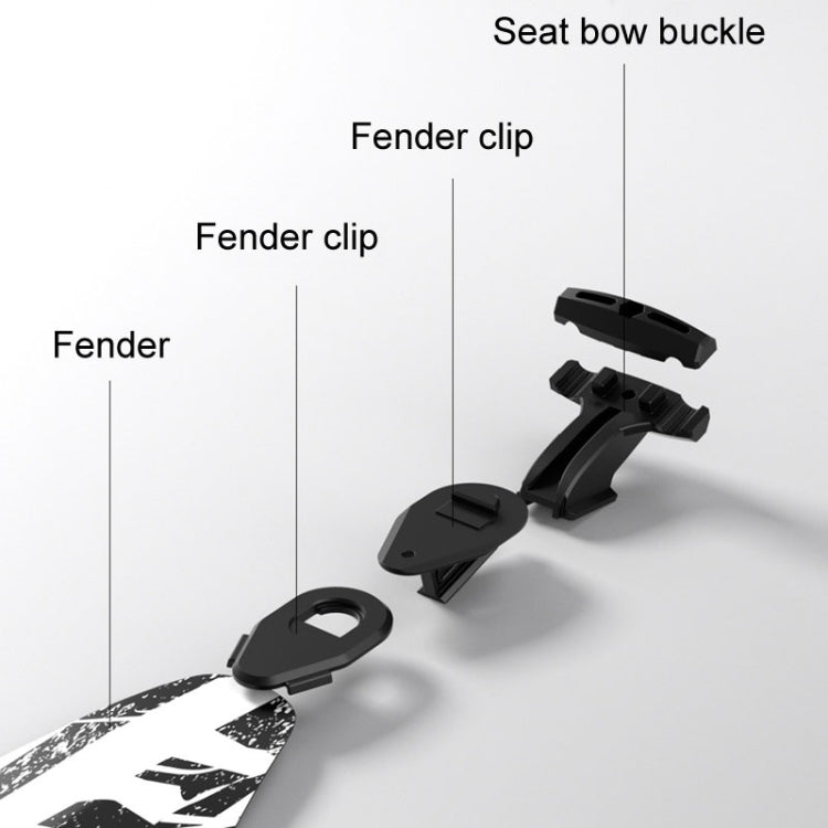 ENLEE EA2305 Quick Detachable Bicycle Mudguard Road And Mountain Bike Fenders, Style: E Model - Mudguards by ENLEE | Online Shopping South Africa | PMc TechLife | Buy Now Pay Later Mobicred