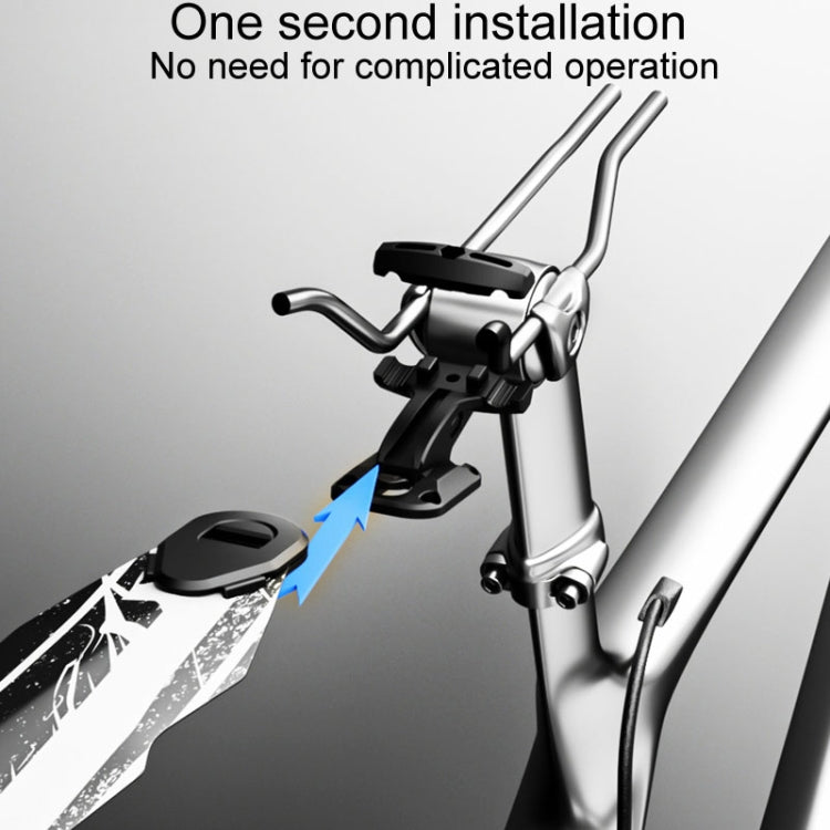 ENLEE EA2305 Quick Detachable Bicycle Mudguard Road And Mountain Bike Fenders, Style: E Model - Mudguards by ENLEE | Online Shopping South Africa | PMc TechLife | Buy Now Pay Later Mobicred
