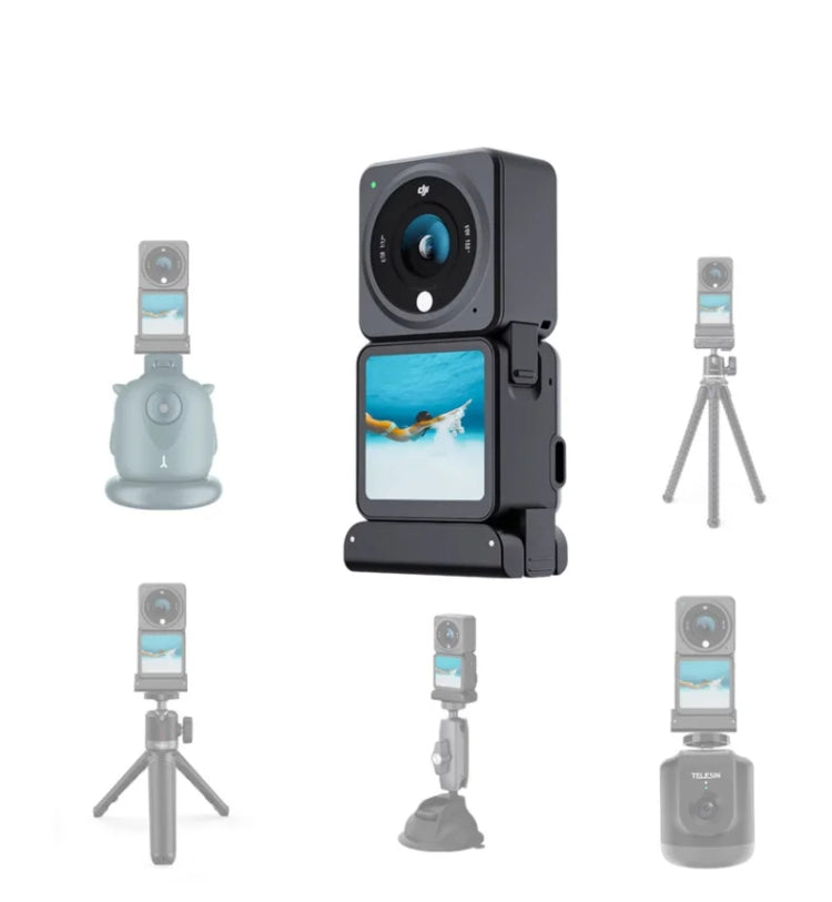 For DJI Osmo Action 4 / 3 / 2 Magnetic Adapter Tripod Connector 1/4 Inch Thread - Mount & Holder by PMC TechLife | Online Shopping South Africa | PMC TechLife | Buy Now Pay Later Mobicred