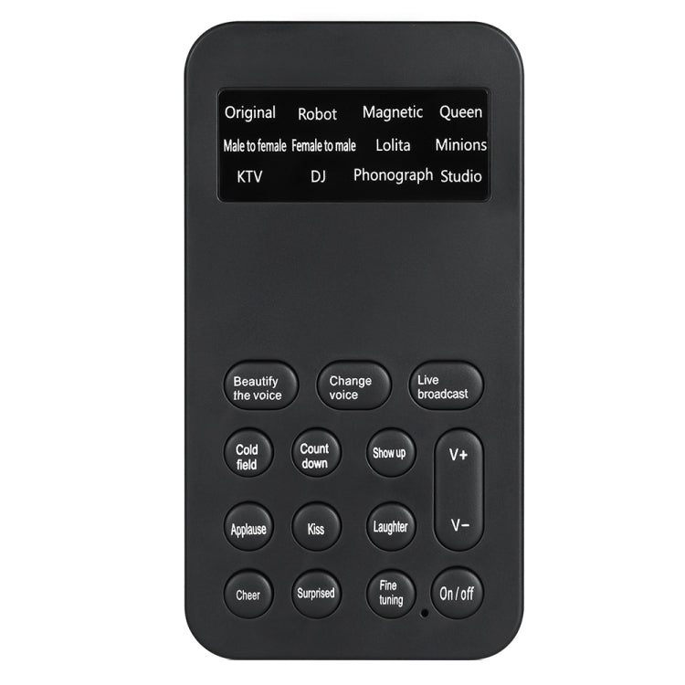 S9 Mobile Phone Computer Live Sound Card Voice Changer Game Karaoke Recording Audio Transformer(English) - Live Sound Effects Processors by PMC TechLife | Online Shopping South Africa | PMC TechLife | Buy Now Pay Later Mobicred