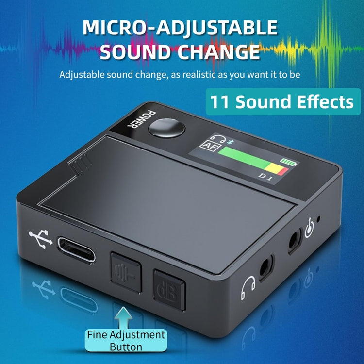 A9 Mobile Phone Computer Live Recording Mini Color Screen Display Sound Card Voice Changer, Spec: English - Live Sound Effects Processors by PMC TechLife | Online Shopping South Africa | PMC TechLife | Buy Now Pay Later Mobicred