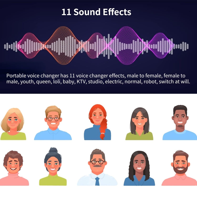 A9 Mobile Phone Computer Live Recording Mini Color Screen Display Sound Card Voice Changer, Spec: English - Live Sound Effects Processors by PMC TechLife | Online Shopping South Africa | PMC TechLife | Buy Now Pay Later Mobicred