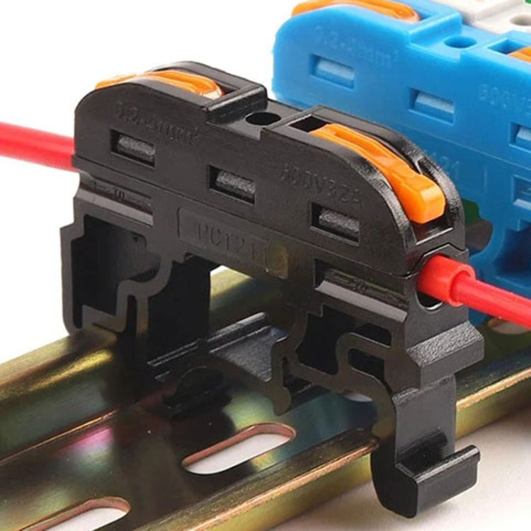 10pcs Guide Rail Type Replacement UK Quick Terminal Block 1 Input 1 Output(Blue) - free shipping - PMc TechLife - Order now!
