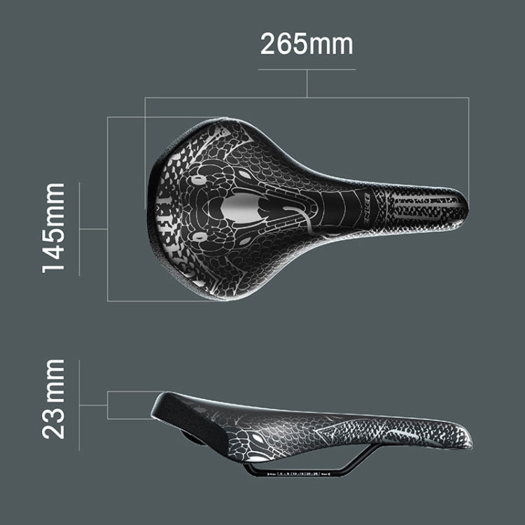 ENLEE ZD-B834 Bicycle Cushion Saddle Mountain Bike Shock Absorbing Seat, Style: Snake Head - free shipping - PMc TechLife - Order now!