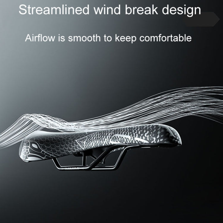 ENLEE ZD-B834 Bicycle Cushion Saddle Mountain Bike Shock Absorbing Seat, Style: Flash - Bicycle Saddle by ENLEE | Online Shopping South Africa | PMc TechLife | Buy Now Pay Later Mobicred