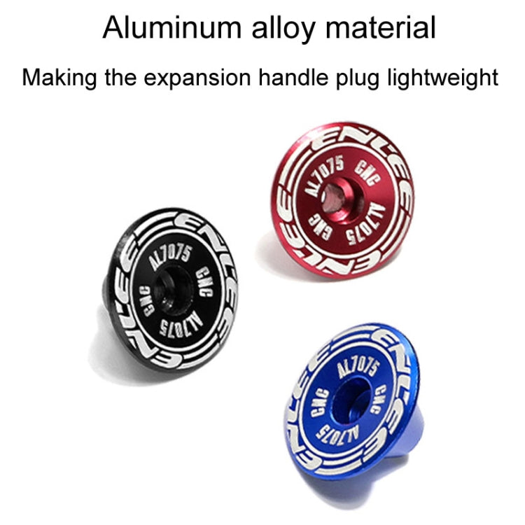 ENLEE BD40 1pair Mountain Bike Aluminum Expandable Handlebar Plugs Bicycle Grip Blocker Accessories(Red) - free shipping - PMc TechLife - Order now!