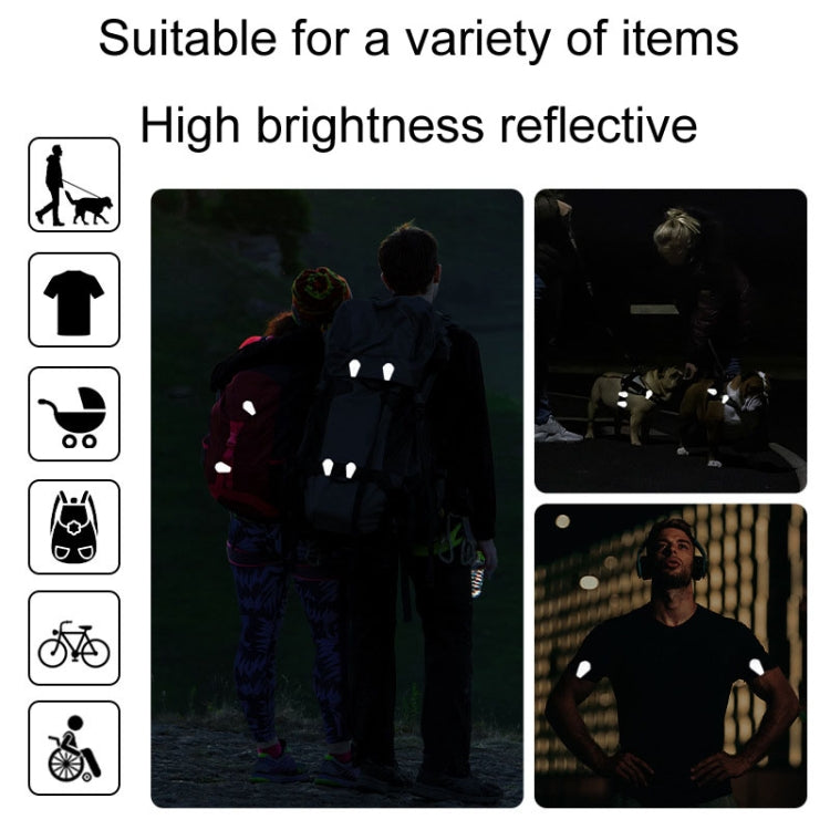 ENLEE EN-7855 Multifunctional Reflective Magnet Clip Outdoor Sports Night Running Safety Warning Stickers, Style: F Model - Decorative Accessories by ENLEE | Online Shopping South Africa | PMC TechLife | Buy Now Pay Later Mobicred