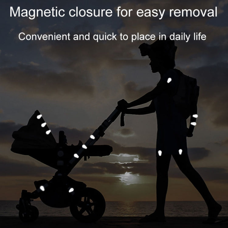 ENLEE EN-7855 Multifunctional Reflective Magnet Clip Outdoor Sports Night Running Safety Warning Stickers, Style: I Model - Decorative Accessories by ENLEE | Online Shopping South Africa | PMC TechLife | Buy Now Pay Later Mobicred