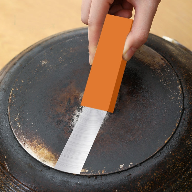 Stainless Steel Cleaning Eraser Household Kitchen Descale Water Rust Removal Stain Removal Cleaning Eraser(Orange) - Cleaning Tools by PMC TechLife | Online Shopping South Africa | PMC TechLife