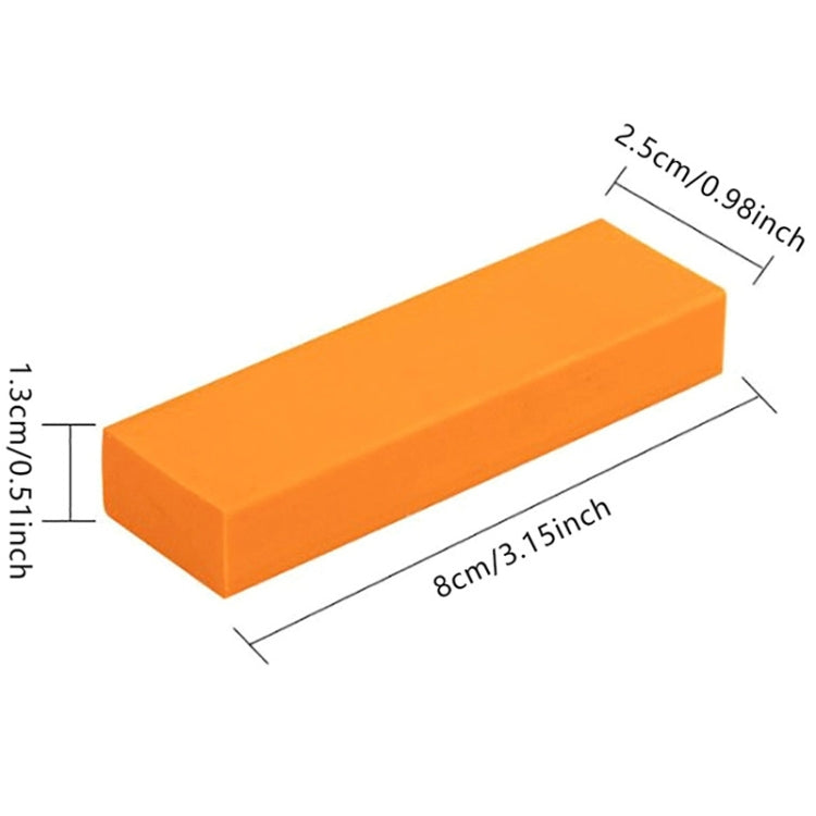 Stainless Steel Cleaning Eraser Household Kitchen Descale Water Rust Removal Stain Removal Cleaning Eraser(Orange) - Cleaning Tools by PMC TechLife | Online Shopping South Africa | PMC TechLife