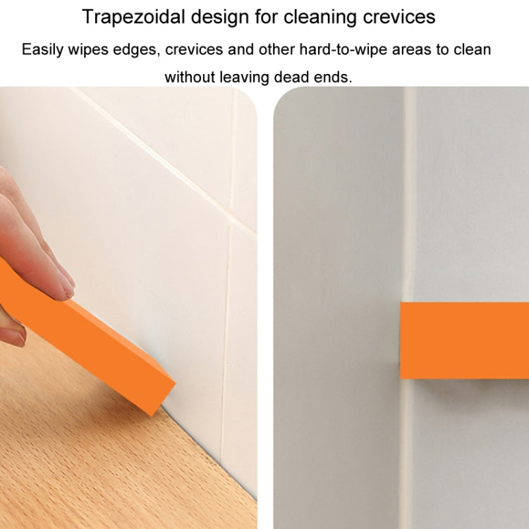 Stainless Steel Cleaning Eraser Household Kitchen Descale Water Rust Removal Stain Removal Cleaning Eraser(Orange) - Cleaning Tools by PMC TechLife | Online Shopping South Africa | PMC TechLife