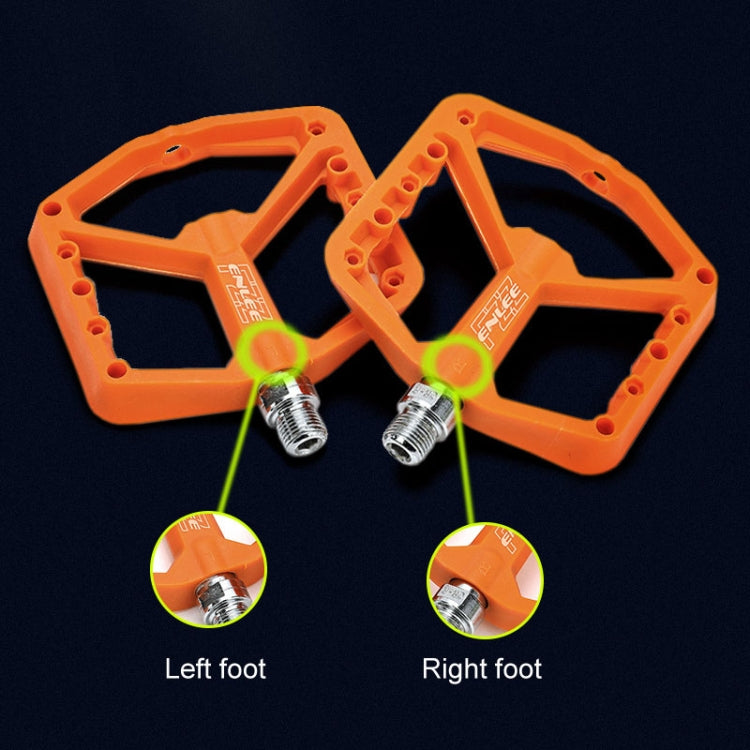 ENLEE F228 1pair Bicycle Nylon Pedals Mountain Bike Widened Riding Footrests(Olive Green) - free shipping - PMc TechLife - Order now!