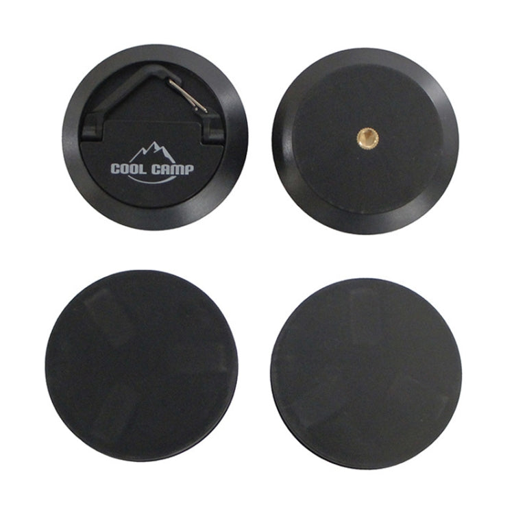 COOL CAMP CF-A208 Outdoor Open Camp Magnetic Hook Tent Skywalf Capital Camping Fixed Car Camp Light Hanging(Black) - free shipping - PMC TechLife - Order now!