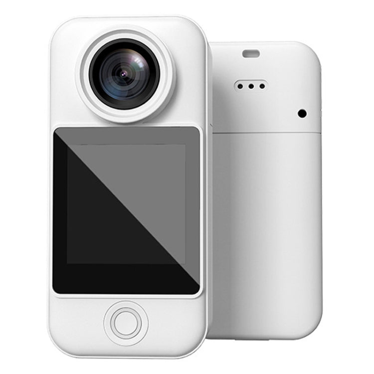 4K/30FPS 5G/2.4G HD Night Video Outdoor Waterproof Riding Record Thumb Camera, Spec: Standard White - Video Cameras by PMC TechLife | Online Shopping South Africa | PMC TechLife | Buy Now Pay Later Mobicred