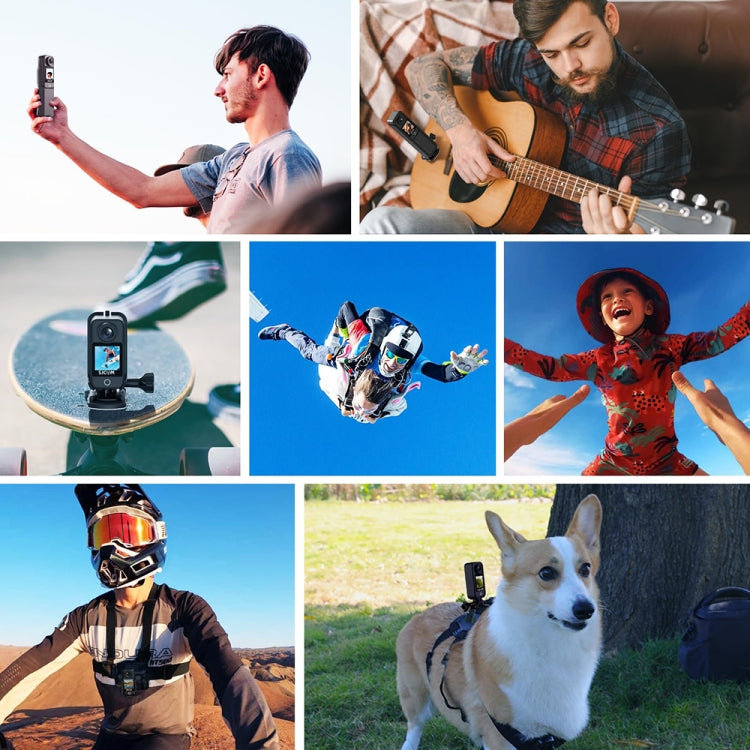 4K/30FPS 5G/2.4G HD Night Video Outdoor Waterproof Riding Record Thumb Camera, Spec: Standard White - Video Cameras by PMC TechLife | Online Shopping South Africa | PMC TechLife | Buy Now Pay Later Mobicred
