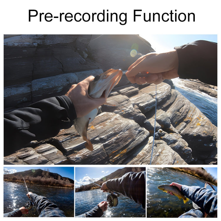 4K/30FPS 5G/2.4G HD Night Video Outdoor Waterproof Riding Record Thumb Camera, Spec: Battery White - Video Cameras by PMC TechLife | Online Shopping South Africa | PMC TechLife | Buy Now Pay Later Mobicred