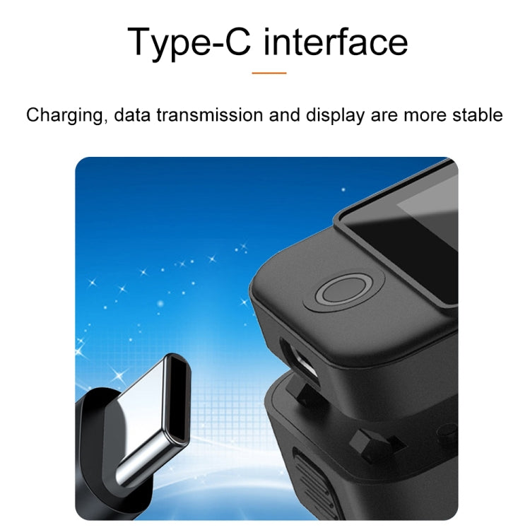 4K/30FPS 5G/2.4G HD Night Video Outdoor Waterproof Riding Record Thumb Camera, Spec: Standard White - Video Cameras by PMC TechLife | Online Shopping South Africa | PMC TechLife | Buy Now Pay Later Mobicred