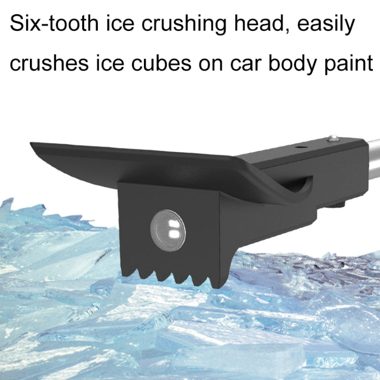 Car Multifunctional Telescopic Snow Shovel Glass Defrost De-icing Brush Winter Cleaning Tools, Spec: Ordinary - free shipping - PMC TechLife - Order now!