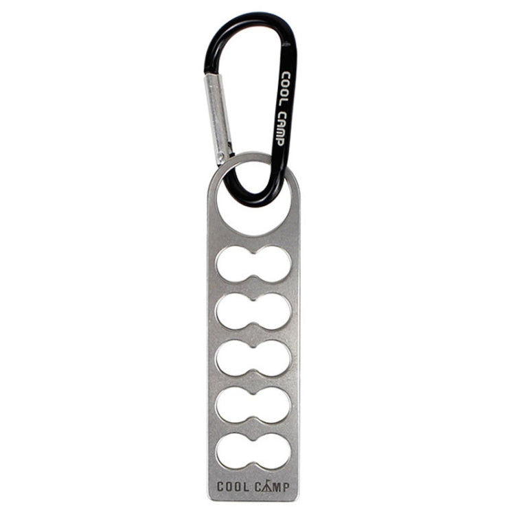 COOLCAMP CF-A207 Outdoor Camping Tent Peg Organizer Portable Stainless Steel Camping Peg Shelf, Size: 28x105mm - free shipping - PMC TechLife - Order now!