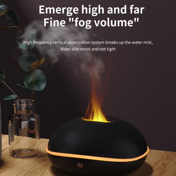 SD13 200ML Car USB Flame Aromatherapy Diffuser Home LED Night Light Silent Mist Humidifier(Black) - free shipping - PMC TechLife - Order now!