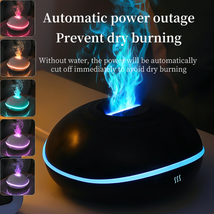 SD13 200ML Car USB Flame Aromatherapy Diffuser Home LED Night Light Silent Mist Humidifier(White) - free shipping - PMC TechLife - Order now!