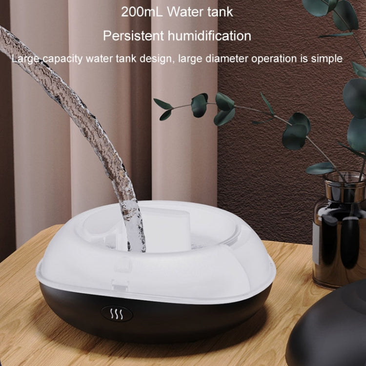 SD13 200ML Car USB Flame Aromatherapy Diffuser Home LED Night Light Silent Mist Humidifier(White) - free shipping - PMC TechLife - Order now!