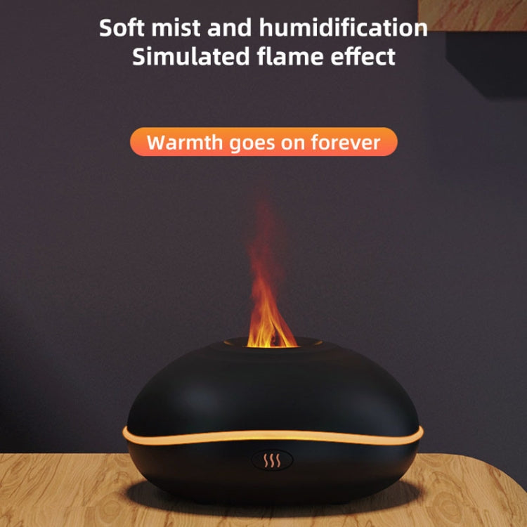SD13 200ML Car USB Flame Aromatherapy Diffuser Home LED Night Light Silent Mist Humidifier(Black) - free shipping - PMC TechLife - Order now!