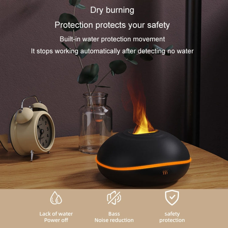 SD13 200ML Car USB Flame Aromatherapy Diffuser Home LED Night Light Silent Mist Humidifier(White) - free shipping - PMC TechLife - Order now!