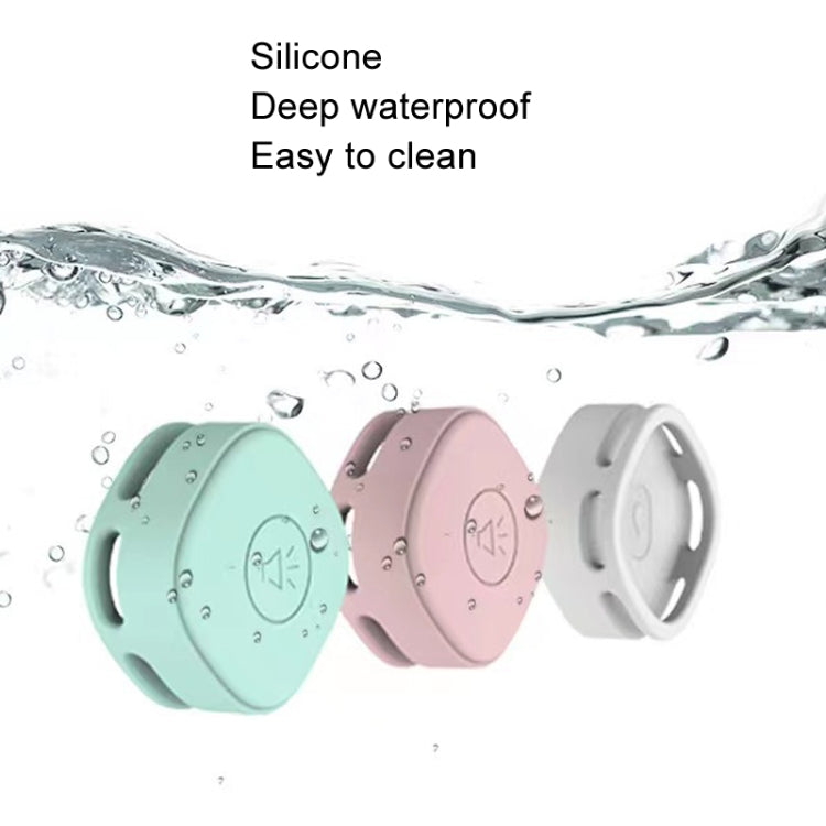 For Samsung Galaxy SmartTag Positioning Tracker Life Waterproof Silicone Protective Case(Pink) - SmartTag Accessories by PMC TechLife | Online Shopping South Africa | PMC TechLife