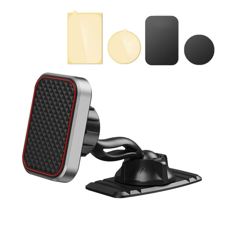 Double-headed 360 Degree Car Magnetic Mobile Phone Navigation Holder(Red) - Car Holders by PMC TechLife | Online Shopping South Africa | PMC TechLife | Buy Now Pay Later Mobicred