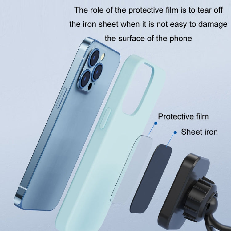 Double-headed 360 Degree Car Magnetic Mobile Phone Navigation Holder(Red) - Car Holders by PMC TechLife | Online Shopping South Africa | PMC TechLife | Buy Now Pay Later Mobicred