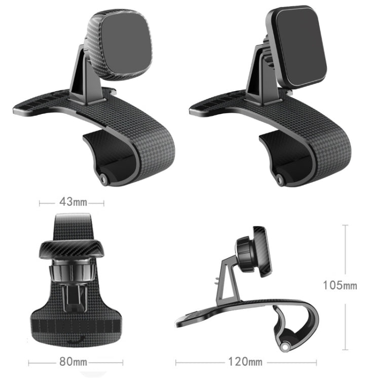 Magnetic Mobile Phone Car Holder Dashboard Parking Number Plate(X1+Q3) - Car Holders by PMC TechLife | Online Shopping South Africa | PMC TechLife | Buy Now Pay Later Mobicred