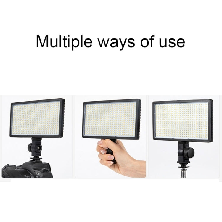 640+95 LEDs RGB Adjustable Live Shooting Fill Light Phone SLR Photography Lamp, EU Plug, Spec: 14 inch -  by PMC TechLife | Online Shopping South Africa | PMC TechLife