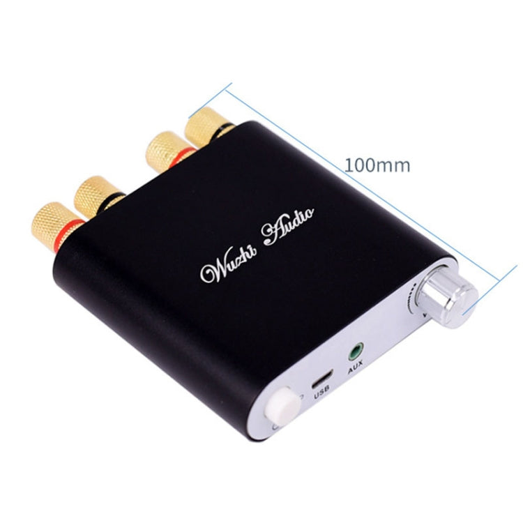 100W+100W Bluetooth Audio Digital Amplifier Board Module AUX USB External Sound Card(Silver) - free shipping - PMC TechLife - Order now!