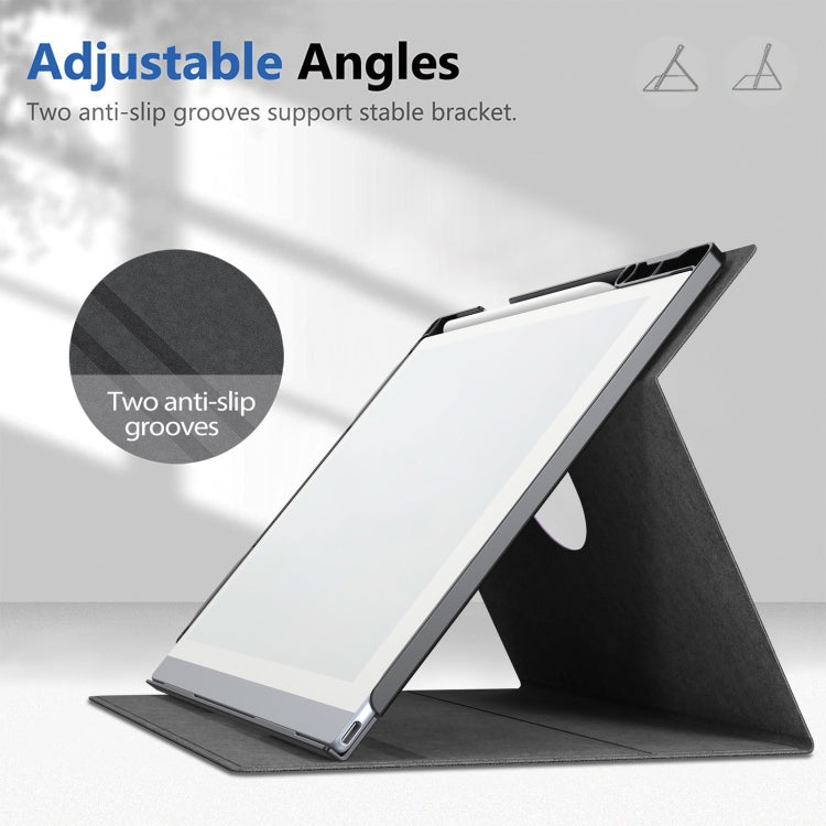 For ReMarkable 2 10.3 Inch 2020 Paper Tablet Case Multi-Viewing Adjustable Folding Book Folio Cover(Black) - Others by PMC TechLife | Online Shopping South Africa | PMC TechLife | Buy Now Pay Later Mobicred