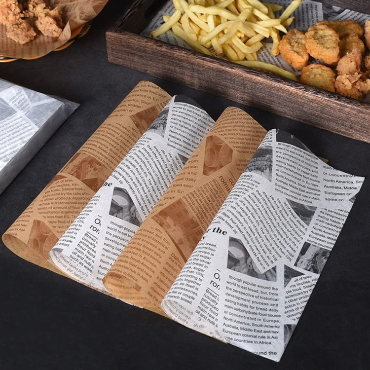 500sheets /Pack Deli Greaseproof Paper Baking Wrapping Paper Food Basket Liners Paper  25 x 25cm Brown - Retail Packaging by PMc TechLife | Online Shopping South Africa | PMc TechLife | Buy Now Pay Later Mobicred
