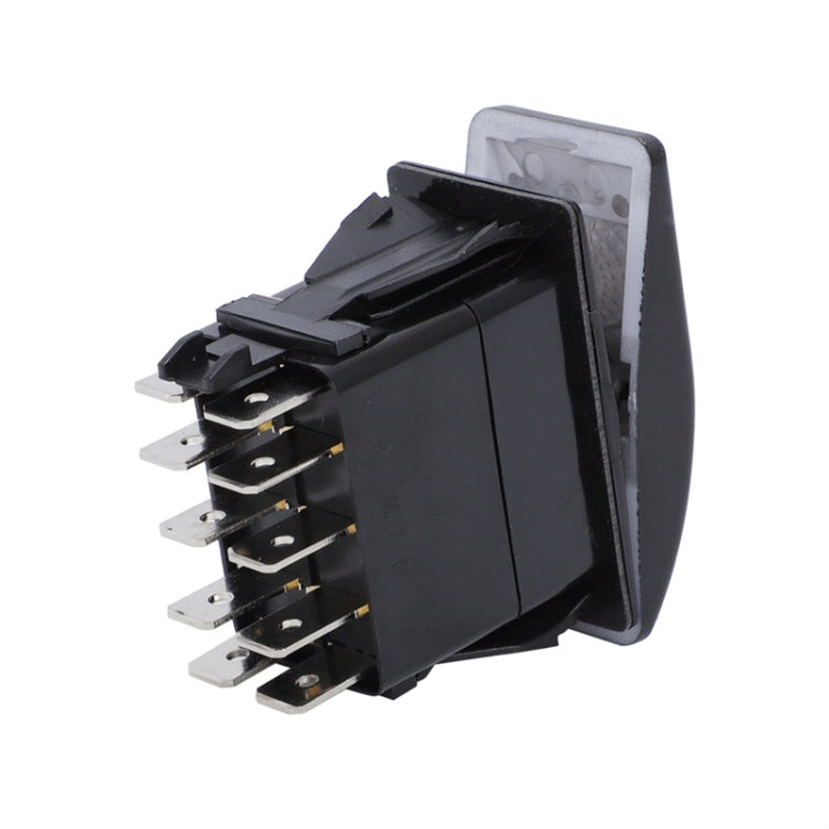 12V Car Modified Far Near Light Self-Locking Waterproof Switch(Black) - Car Switches by PMC TechLife | Online Shopping South Africa | PMC TechLife | Buy Now Pay Later Mobicred