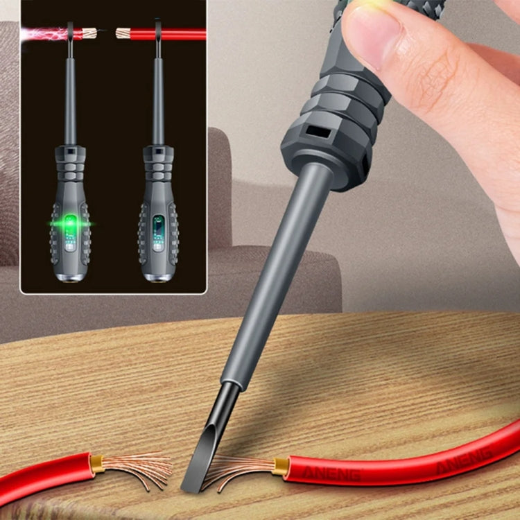 High Torque High Bright Electrician Tester Smart Test Breakpoint Specific Screwdriver(Straight) - Voltage Detector by PMC TechLife | Online Shopping South Africa | PMC TechLife