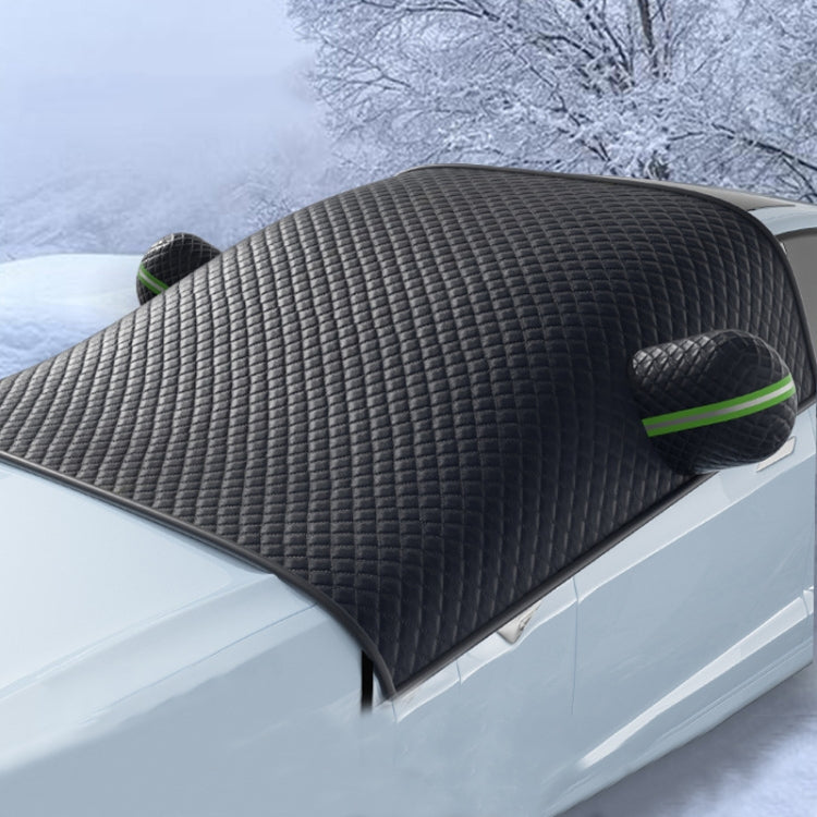 Car Front Windshield Snow and Anti-freeze Thickened Car Cover, Size: Black SUV - Window Foils & Solar Protection by PMC TechLife | Online Shopping South Africa | PMC TechLife | Buy Now Pay Later Mobicred