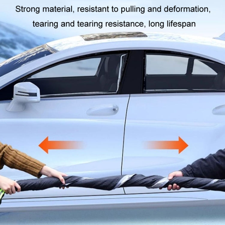 Car Front Windshield Snow and Anti-freeze Thickened Car Cover, Size: Black Red Sedan - Window Foils & Solar Protection by PMC TechLife | Online Shopping South Africa | PMC TechLife | Buy Now Pay Later Mobicred