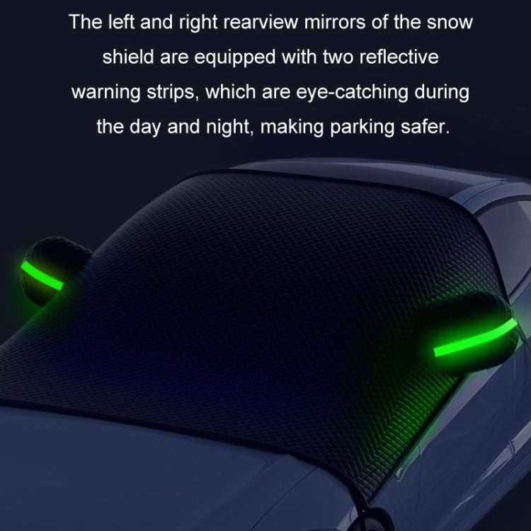 Car Front Windshield Snow and Anti-freeze Thickened Car Cover, Size: Black Yellow SUV - Window Foils & Solar Protection by PMC TechLife | Online Shopping South Africa | PMC TechLife | Buy Now Pay Later Mobicred
