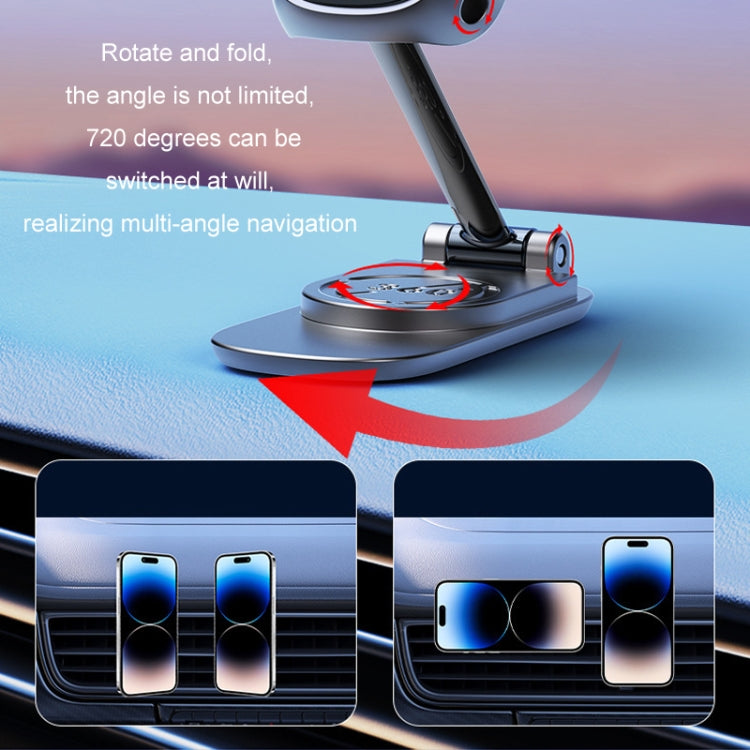 Car Adhesive Folding Magnetic Mobile Phone Navigation Holder(Z2) - Car Holders by PMC TechLife | Online Shopping South Africa | PMC TechLife | Buy Now Pay Later Mobicred