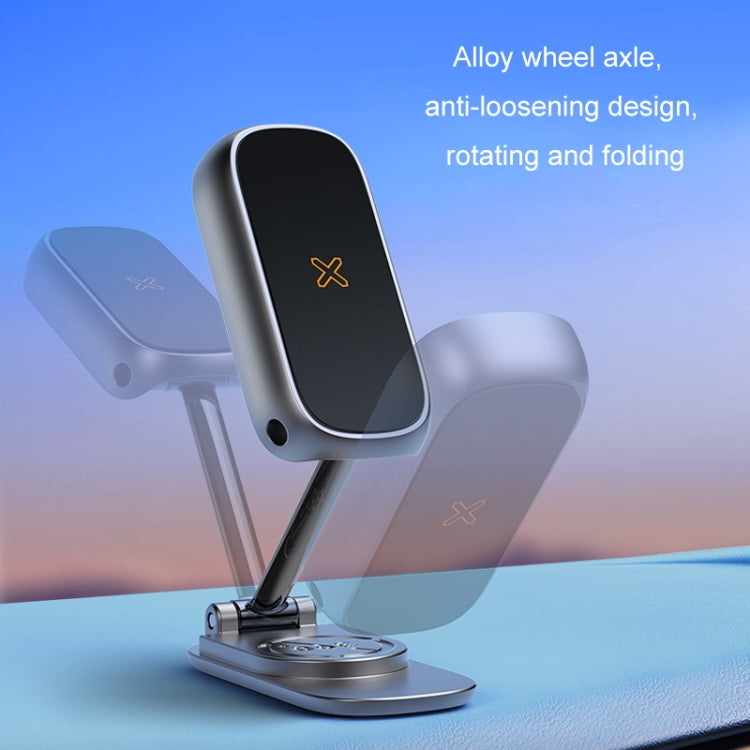 Car Adhesive Folding Magnetic Mobile Phone Navigation Holder(Z2) - Car Holders by PMC TechLife | Online Shopping South Africa | PMC TechLife | Buy Now Pay Later Mobicred