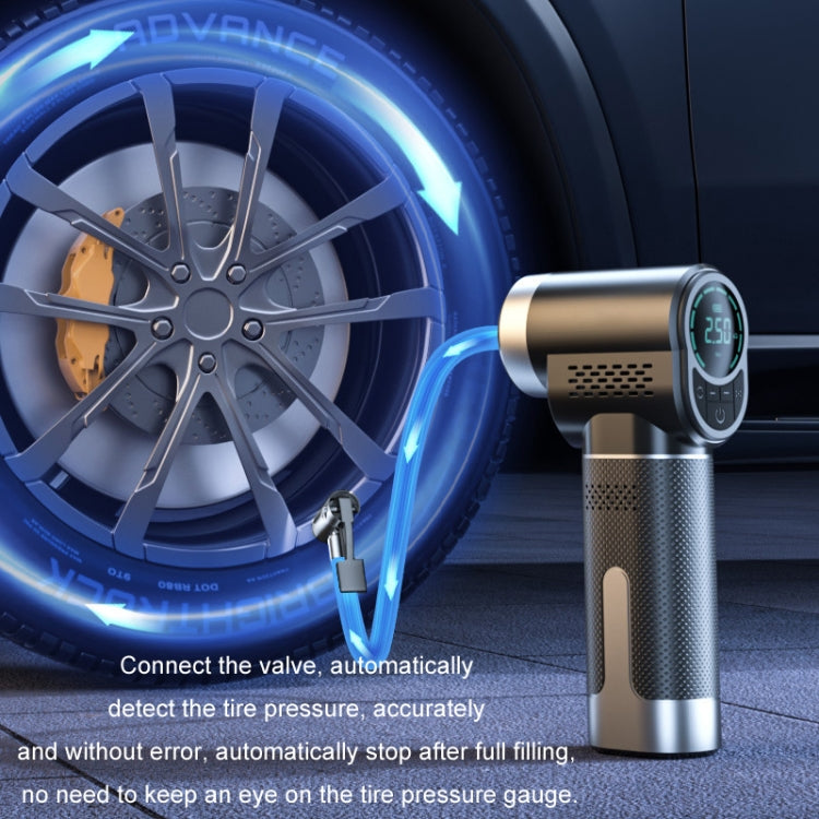 Small Wireless Charging Smart Car Lighting Air Pump(009) - Inflatable Pump by PMC TechLife | Online Shopping South Africa | PMC TechLife