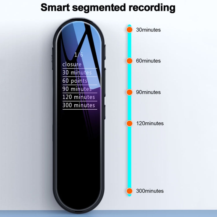 Q53 Ultra Long Standby Timer Voice Recorder HD Noise Canceling Recording Device, Size: 128GB(Black) - free shipping - PMC TechLife - Order now!