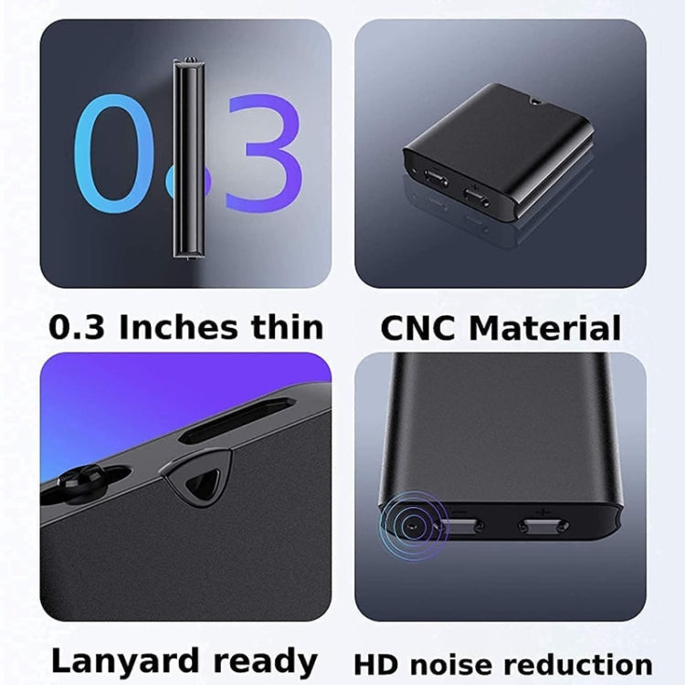 Q63 HD Noise Canceling Magnetic Voice Recorder Portable Intelligent Voice Activated Recording Pen, Capacity: 32GB(Black) - Recording Pen by PMC TechLife | Online Shopping South Africa | PMC TechLife | Buy Now Pay Later Mobicred