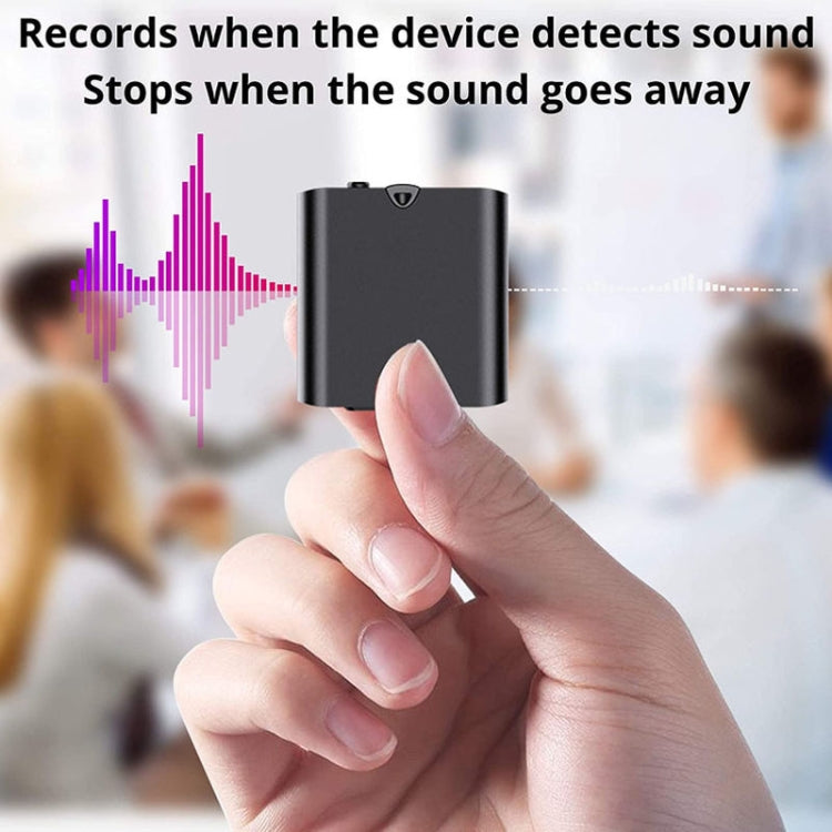 Q63 HD Noise Canceling Magnetic Voice Recorder Portable Intelligent Voice Activated Recording Pen, Capacity: 16GB(Black) - Recording Pen by PMC TechLife | Online Shopping South Africa | PMC TechLife | Buy Now Pay Later Mobicred
