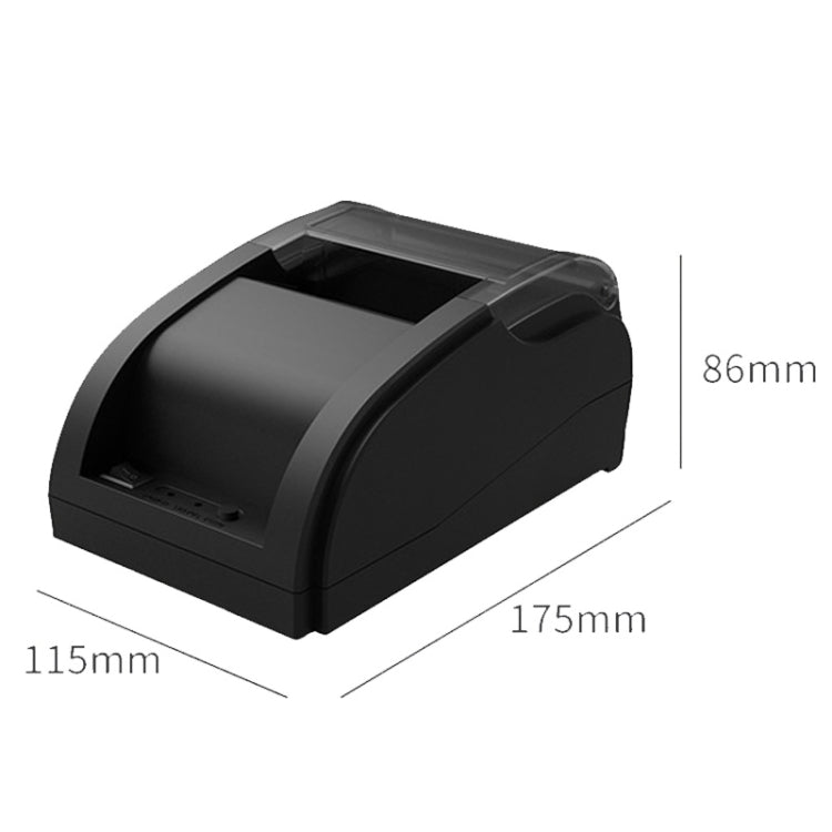 58mm USB Computer Version+Mobile Bluetooth Automatic Order Takeout Receipt Cashier Thermal Printer(EU Plug) - Printer by PMC TechLife | Online Shopping South Africa | PMC TechLife | Buy Now Pay Later Mobicred