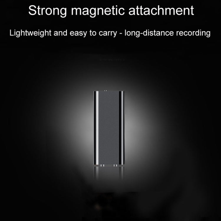 Q25 Intelligent Voice Recorder With Screen HD Noise Canceling Back Clip Voice Reporter, Size: 32GB(Black) - Recording Pen by PMC TechLife | Online Shopping South Africa | PMC TechLife | Buy Now Pay Later Mobicred