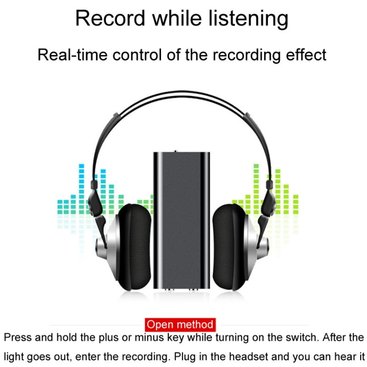 Q25 Intelligent Voice Recorder With Screen HD Noise Canceling Back Clip Voice Reporter, Size: 8GB(Black) - Recording Pen by PMC TechLife | Online Shopping South Africa | PMC TechLife | Buy Now Pay Later Mobicred